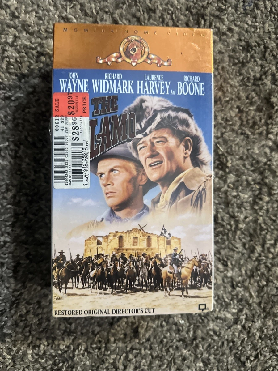 John Wayne The Alamo (1960 film) VHS Tapes for sale | eBay
