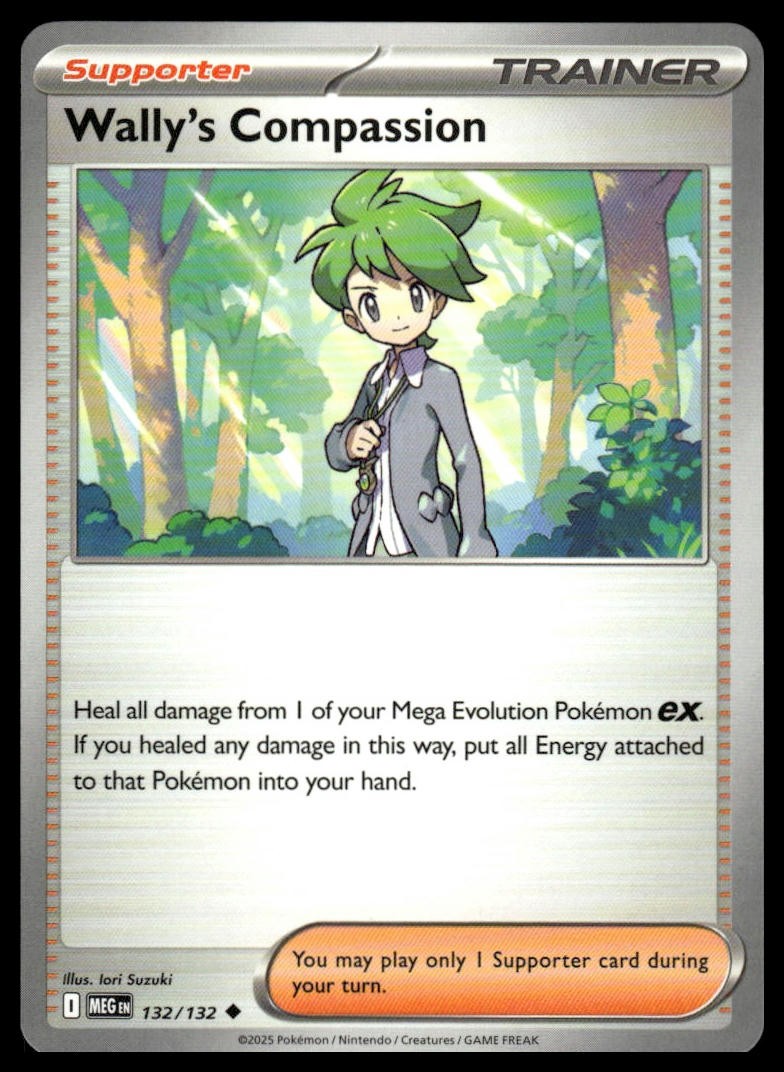 Pokemon Mega Evolution #132/132 Wally's Compassion