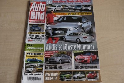 5) Auto Bild 30/2010 - Porsche 911 997 GT2 mit 620 - Tips für VW Golf III Cabrio