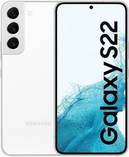 SAMSUNG Galaxy S22 128 Go Blanc Reconditionné Parfait état