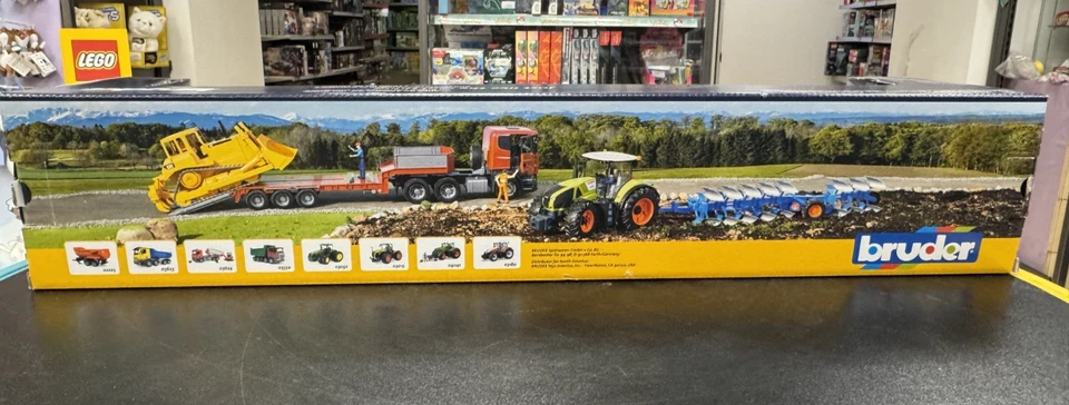 BRUDER 02250 - scala 1:16 - ARATRO LEMKEN VARI-TITAN REVERSIBILE - NUOVO - Immagine 3 di 4