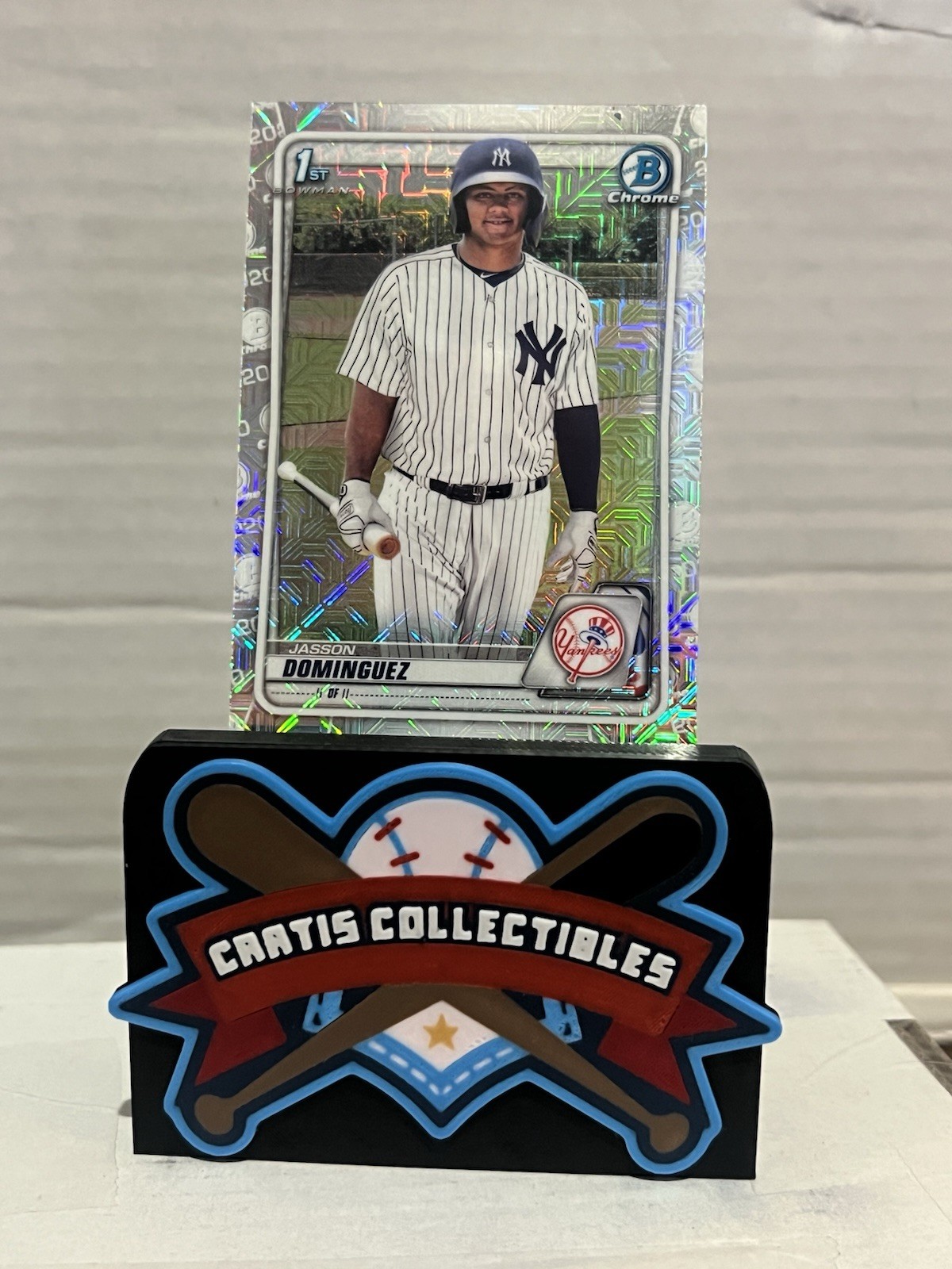 2020 Bowman Jasson Dominguez Chrome Prospects Mega Box Mojo Refractor #BCP-8