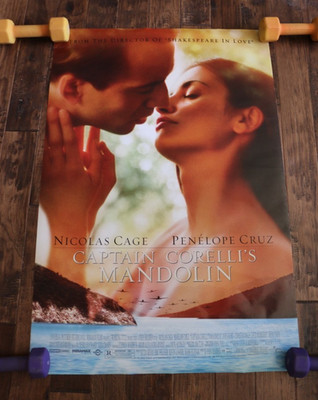 Captain Corelli's Mandolin 2001 Original Movie Poster 27x40 Rolled Double Sided