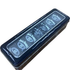 JACK DANIELS Domino Set in Tin Box Collectable Whiskey Themed TH