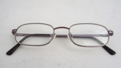 Lese-Brille Metall-Gestell hellbraun/gold geschliffene Gläser Binder Basic