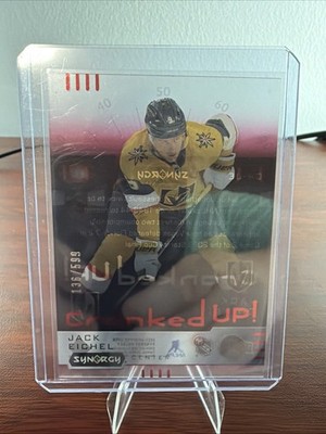2023-24 Upper Deck Synergy - Cranked Up Jack Eichel #CR-JE Red /599