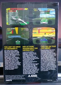 Checkered Flag Atari Jaguar 1994 New Factory Sealed Authentic Mint Condition