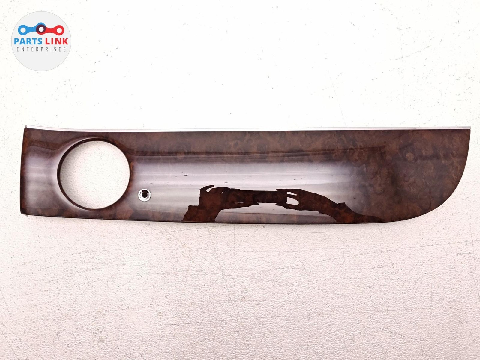 16-20 BENTLEY BENTAYGA RIGHT DASH TRIM WOOD AC VENT APPLIQUE MOLDING WALNUT 636