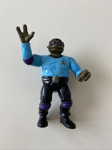 VINTAGE TMNT TURTLES STAR TREK DONATELLO FIRST OFFICER FIGURE PLAYMATES 1994
