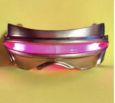 Cyclops Visor Glasses Xmen Mask Cosplay Costume Geek Accessory Marvel Gold 3D