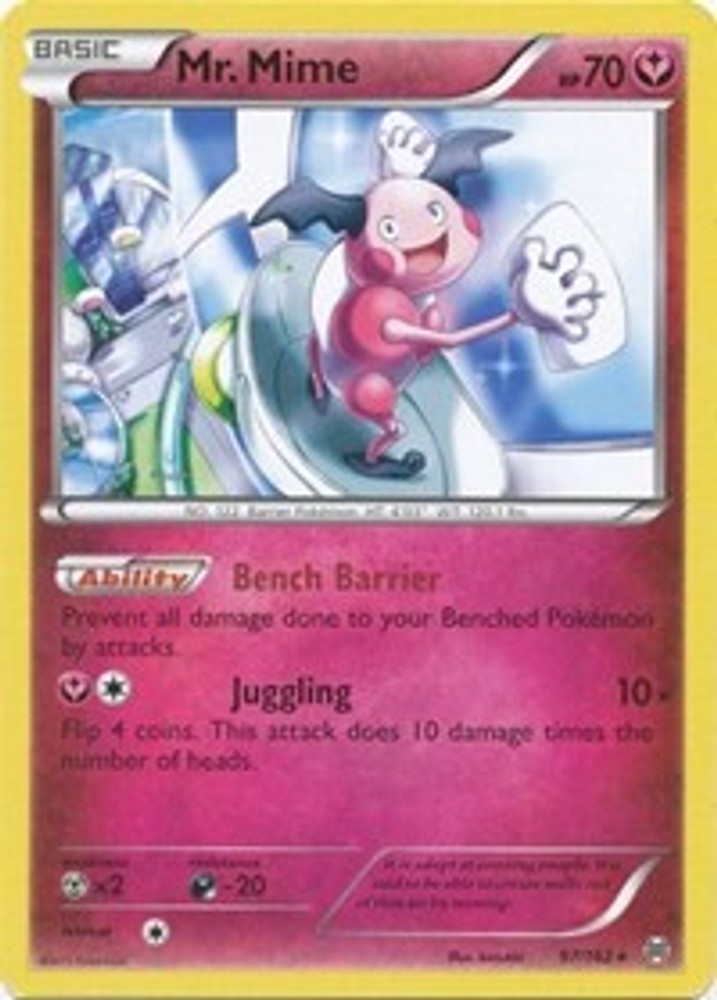 Mr. Mime - [BKT - 97/162] - LP - XY - BREAKthrough - Pokemon