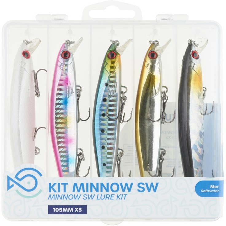 SERT Minnow Saltwater Kit 105mm 13g 5pk