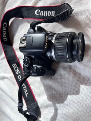 Canon EOS Kiss X2 Digital SLR Camera with EF-S 18-55mm Lens Set
