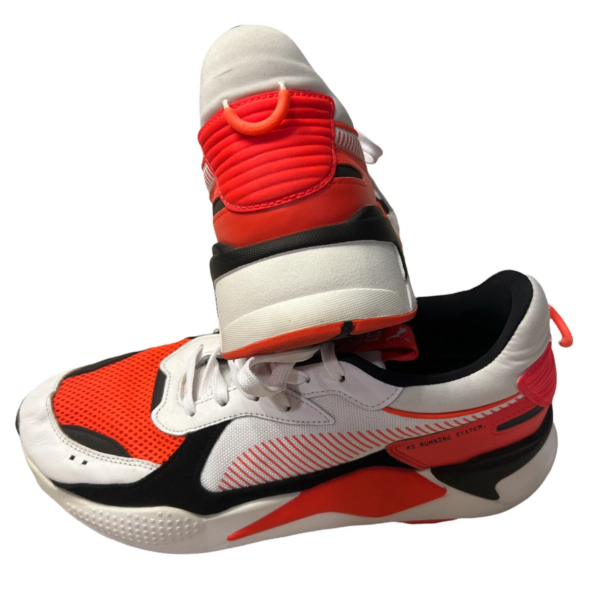 Puma rs hotsell running system white
