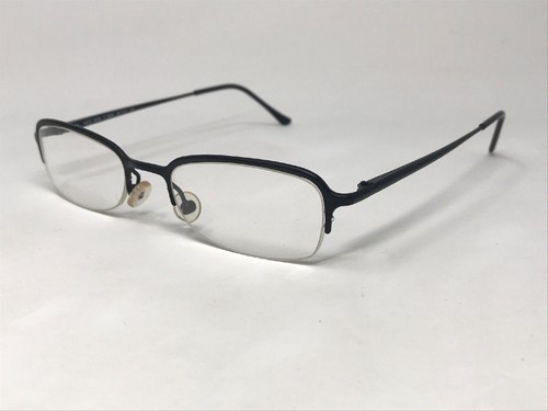 EXCES MOD.2006 C.90M Eyeglasses Frame Italy Half Rim 46-19-140 Black Matte HM35