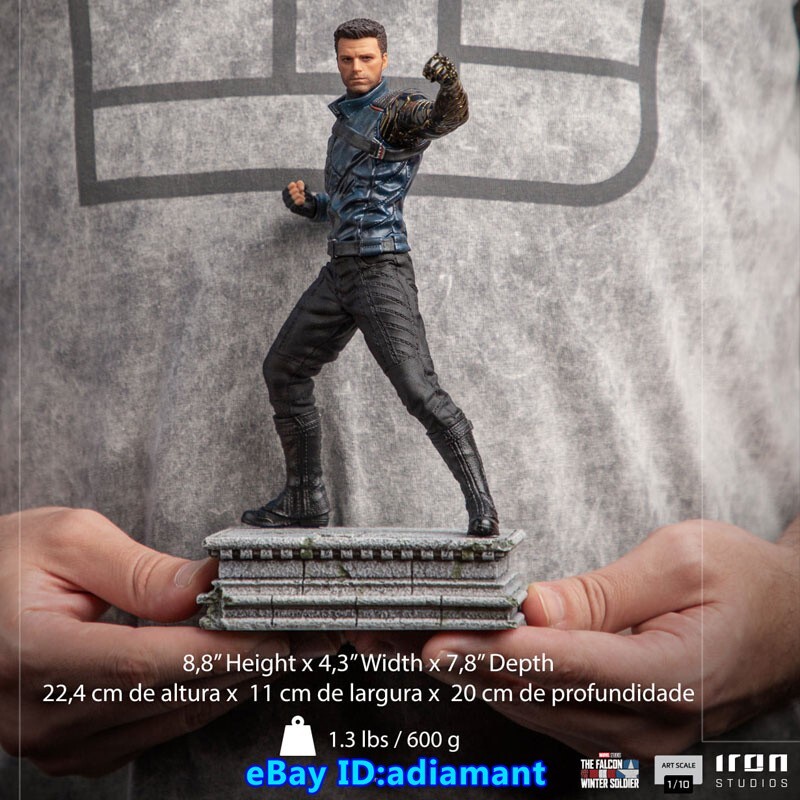 Iron Studio Bucky Barnes The Winter Soldier 1/10 Statue Figure