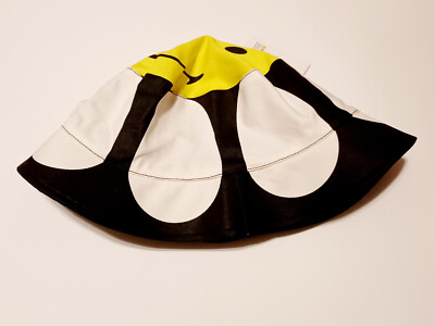 ?HOST PICK?Smiley x By Samii Ryan Caution Smiles Cotton Bucket Hat, Blk/Pnk, NWT BSR Smiley X Sami Ryan Bucket Hat Black / Pink Flower  main image 2