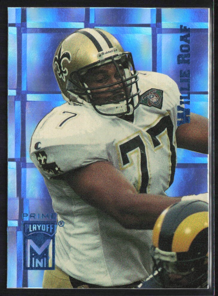 1995 Playoff Prime - Mini #150 Willie Roaf Holo