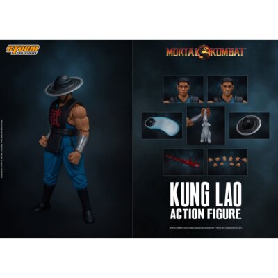 Mortal Kombat Kung Lao 1:12 Scale Action Figure by Storm