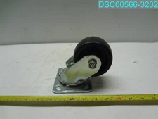 STRONGWAY HEAVY-DUTY 5" SWIVEL NONMARKING POLYOLEFIN CASTER 550 LB CAP BLACK