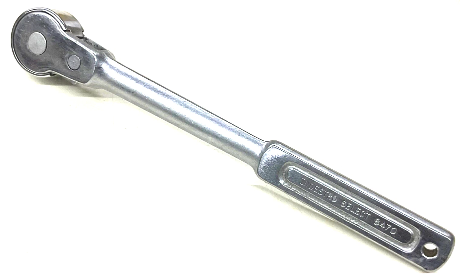 VINTAGE INDESTRO SELECT TOOLS 1/2” DRIVE RATCHET, 6470, USA