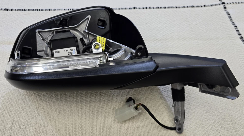 Espejo retrovisor derecho bmw i3 i01 2014-2021 con cristal, calefacción, memoria 51167441032 Foto 4 de 4