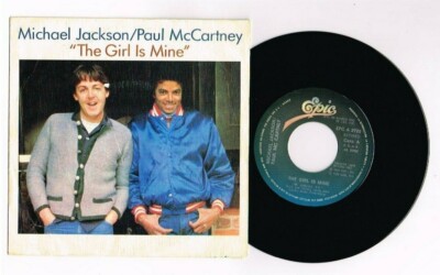 THE BEATLES PAUL MCCARTNEY MICHAEL JACKSON "THE GIRL IS MINE" SPANISH 7" RARE | eBay