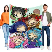 Funneh Krew Throw Blanket Gifts for Fans Girls And Boys And Children  40''*60''