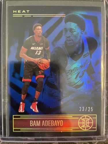 2020 Panini Illusions Basketball Trophy Collection Blue Bam Adebayo #49