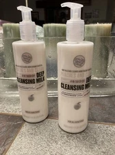 2)SOAP & GLORY PEACHES AND CREAM 4IN1 WASH OFF DEEP CLEANSING MILK SKIN DETOX