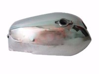 Norton Fastback Commando Gas- Kraftstofftank Aluminium Poliert Repro Gec