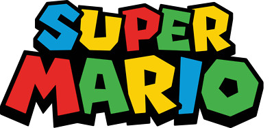 Super Mario sticker logo nintendo  retro skate cell laptop bumper vinyl decal