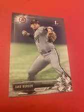 Jake Burger 2017 1st Bowman Draft BD-177 Miami Marlins Rookie QTY Available!
