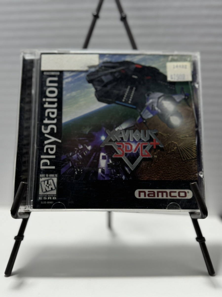 Xevious 3D/G+ Sur Playstation 1 - Version Allemande Complète (CIB) - PS1 PAL