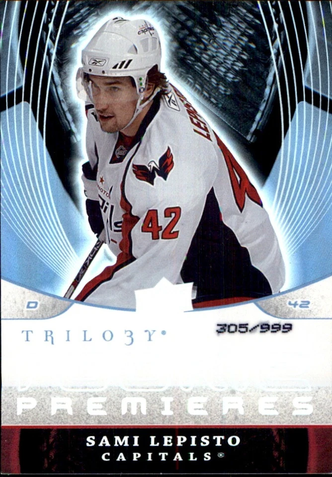 2008-09 Upper Deck TRILOGY 🥅 SERIAL #'d RCs 🥅 YOU PICK YOUR FAVS 🏒 NHL - Image 3 of 4