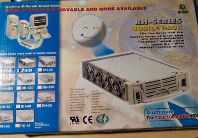 Lian-Li RH-29 Aluminium W-SCSI Mobile Rack with Caddy and Keys