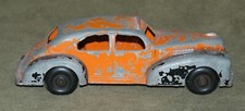 Vinatge Hubley Taxi Cab Orange Black 459
