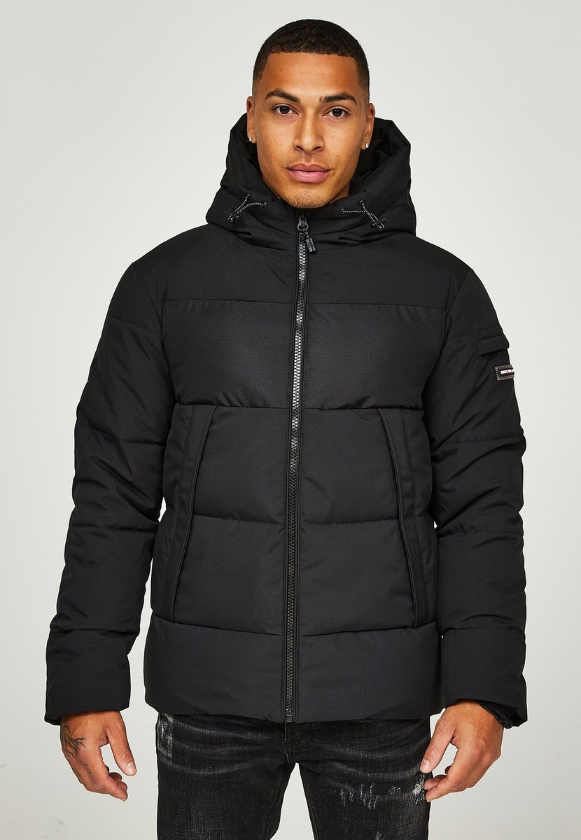 Kings Will Dream Montana Short Puffer Jacket BLACK