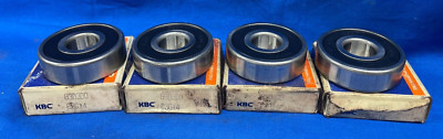KBC 6303DD DEEP GROOVE BALL BEARING  17MM X 47MM X 14MM (LOT OF 4)