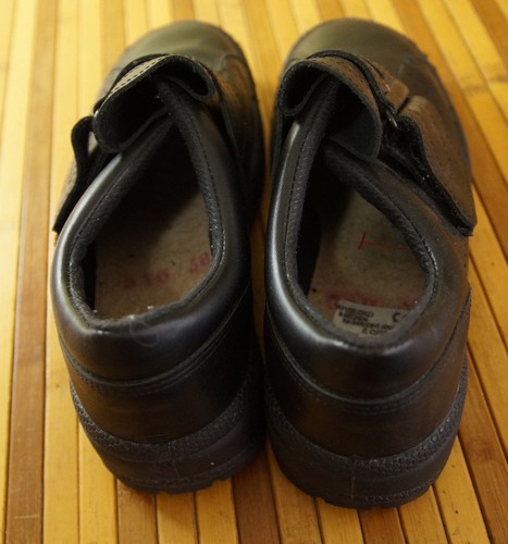 ARBESKO Beruf Arbeitsschuhe EU38 / UK5 schwarz Leder Stahlschaft 9-5/8" Ins. - Bild 5 von 6