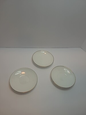 ORIGINAL Porcelain Lomonosov 1744 St. Petersburg 4 Saucers