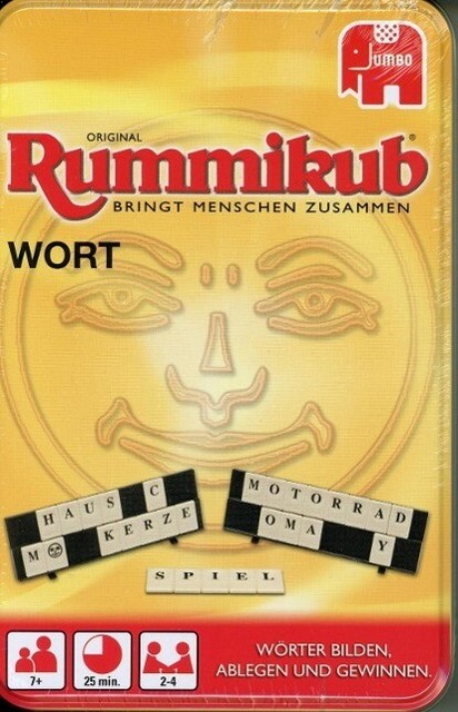 Thumbnail - Jumbo Familienspiel Original Rummikub Wort Kompakt (8710126039748)