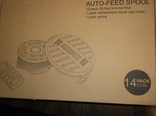 12 PK String Trimmer Spool For Black And Decker AF-100-3ZP 30ft .065" Line