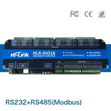 H-Link DIO16 16 Channel RS232 RS485 Modbus LAN WAN WIFI Relay Board Controller