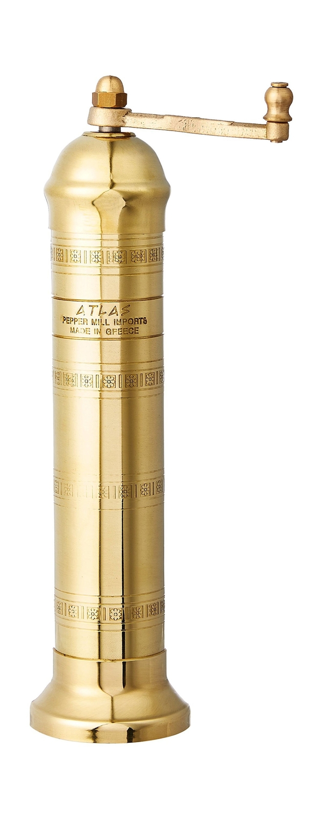Pepper Mill Imports Atlas Salt Mill, Brass, 9" 9" eBay