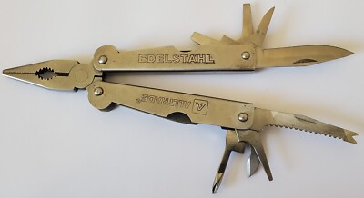 Alltrade Edelstahl Multitool Zange, Camping, Wandern, Taschenmesser
