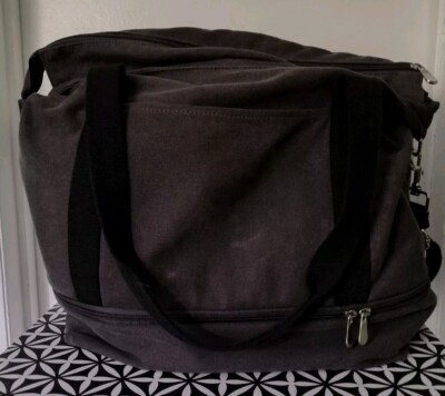 Lo Sons Catalina Deluxe TOTE Weekender Travel Bag Dark Gray