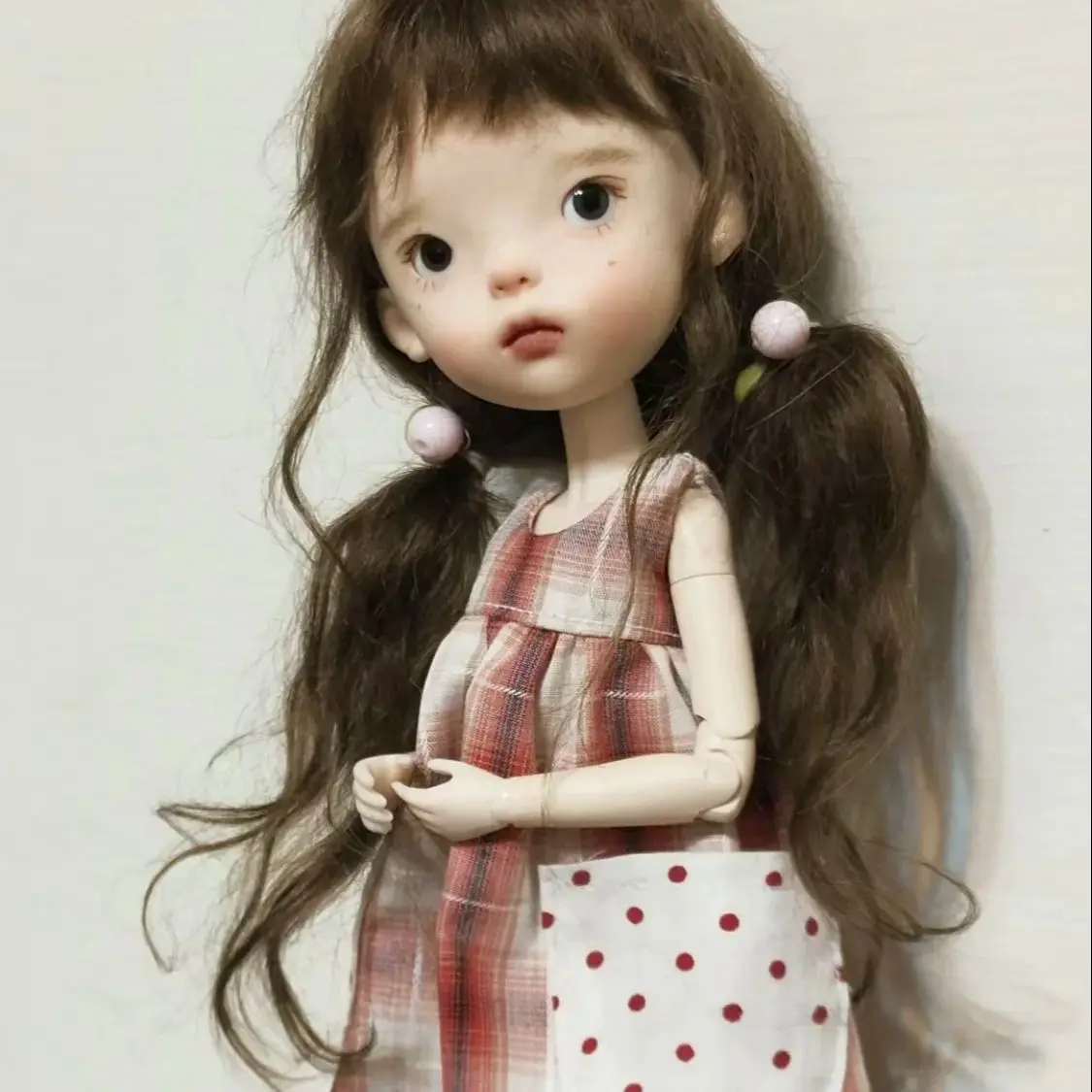 1/6 Landoudou BJD Doll ​​​Hand-Painted Face Makeup Eyes Cuddly 