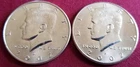 2002 P&D NIFC Kennedy Half Dollars. Very Nice Coins. Clad.