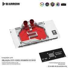 Barrow GPU Water Cooling Block for Gigabyte 4090 GAMING OC BS-GIG4090-PA